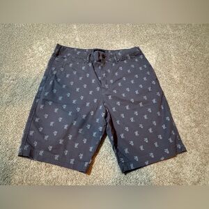 American Eagle Pineapple Print Shorts Men’s 34 Next Level Flex Casual